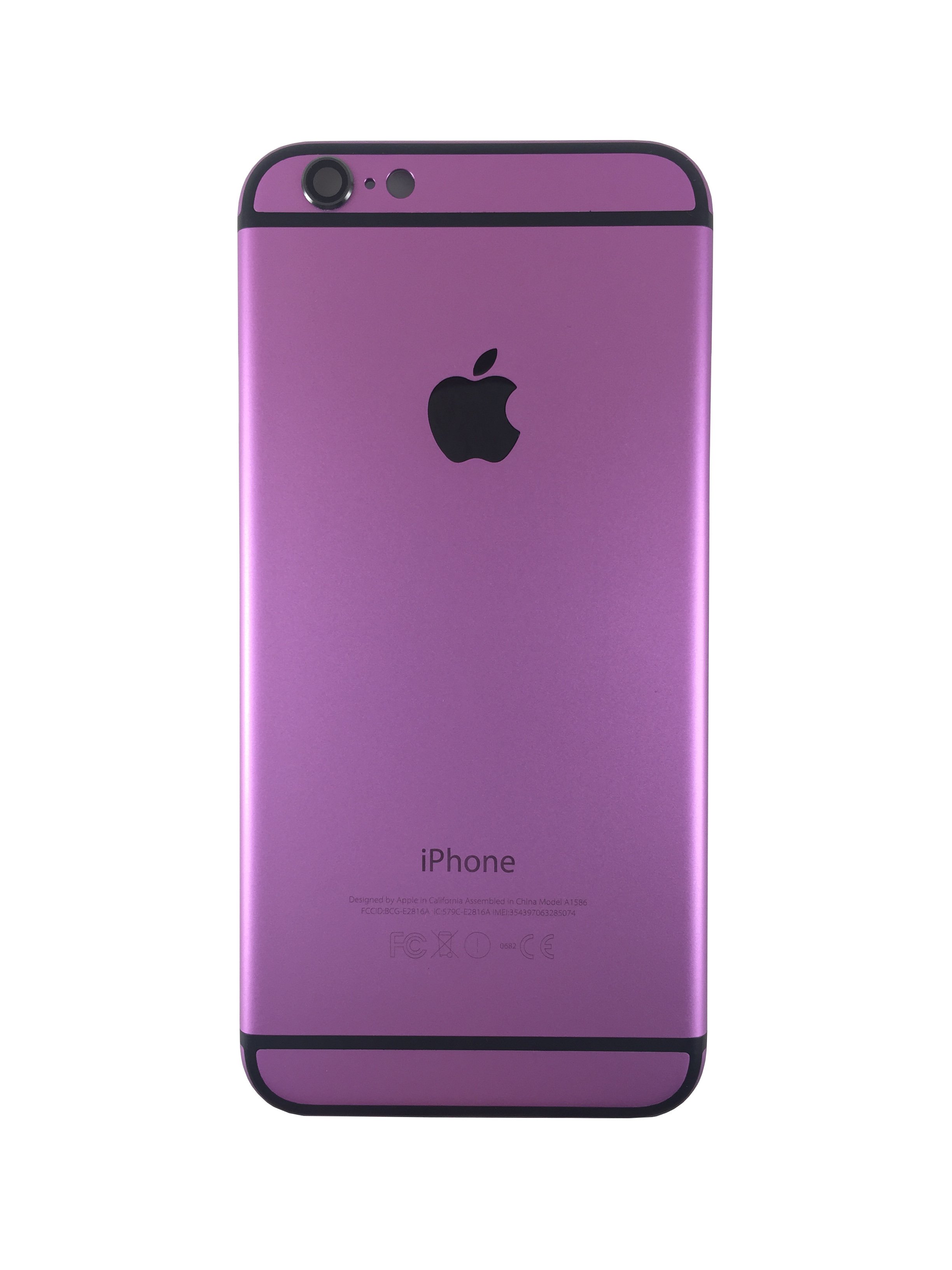 цветной корпус iPhone 6 черный